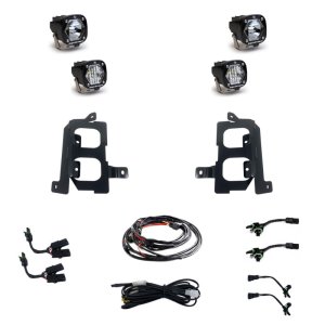 GMC 3500 Fog Light Pocket Kit - Baja Designs - `20-`27